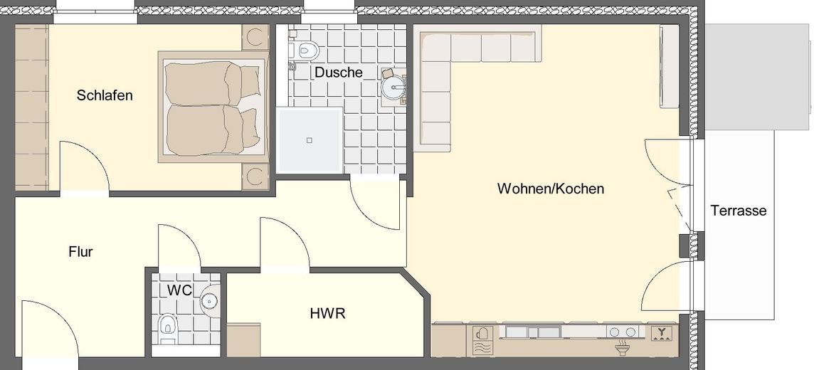 Wohnung 3 Erdgeschoss