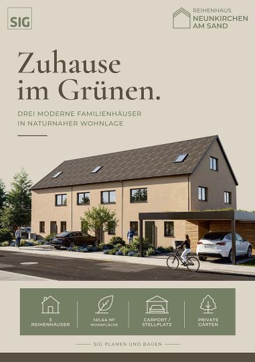 Neubau 3 domów szeregowych w Neunkirchen am Sand – Photo 1