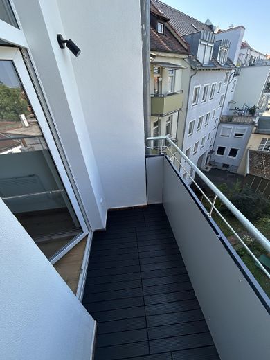 Kernsanierte 4-Zi-Altbauwohnung mit Balkon im Herzen Bambergs – Balkon