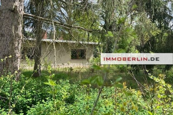 IMMOBERLIN.DE - Doğa güzelliği içindeki konumda harika, bölünebilir imarlı arsa