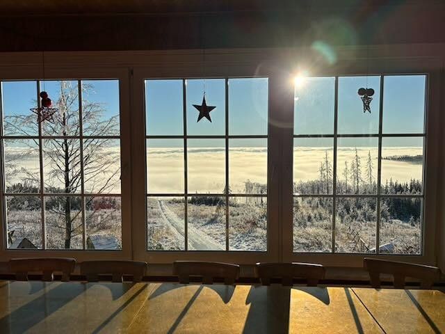 Blick aus dem Restaurant