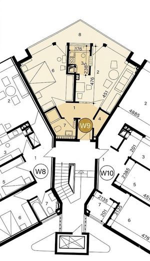 Grundriss (WE9, 2. OG.)