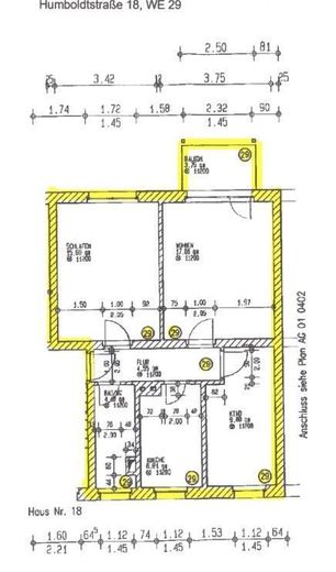 Gemütliche neu renovierte 3-Zimmer mit Balkon, Laminat und Wannenbad in ruhiger Lage! – GR