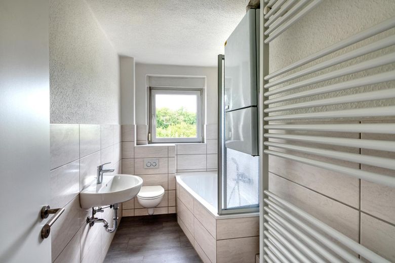 Saniertes Badezimmer