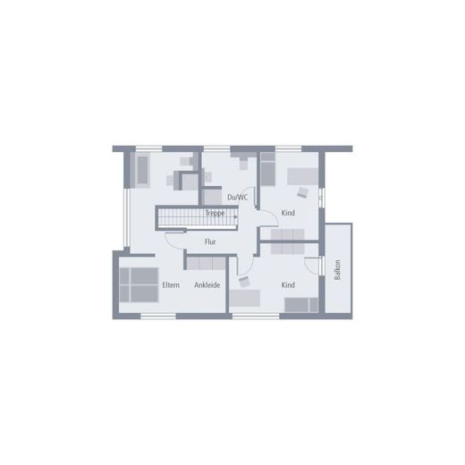 DESIGNHAUS DER EXTRAKLASSE – Grundriss Dachgeschoss