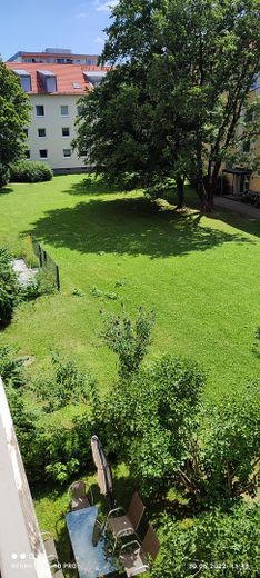 Aussicht vom Balkon