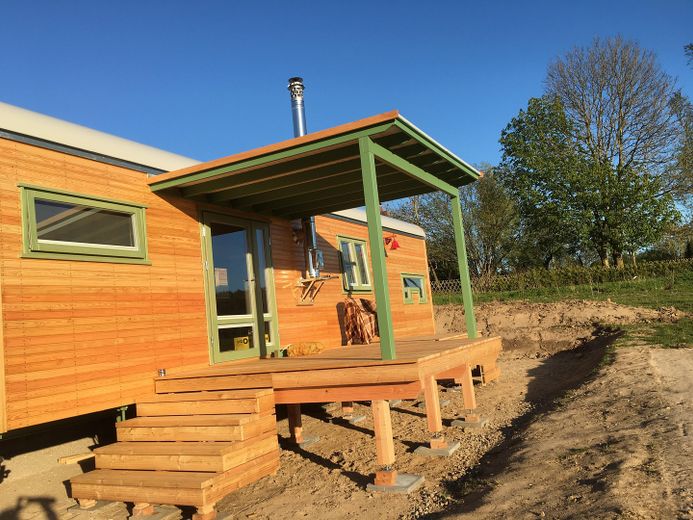 Süd-Westseite mit Terrasse 