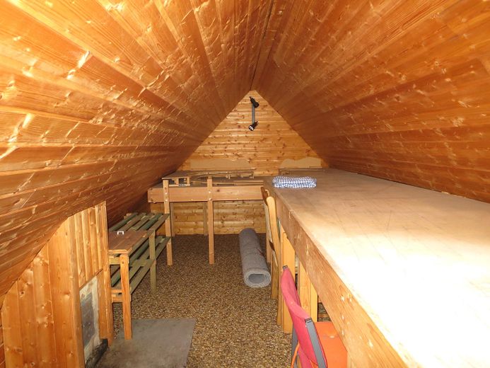 Hobbyraum im Spitzboden