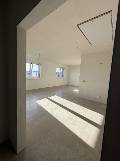 Großzügige 2-Zi. Neubauwohnung Hückelhoven – Offener Wohn-/Ess-/Kochbereich