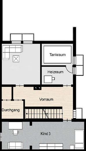 Grundriss 2 EG Wohnung