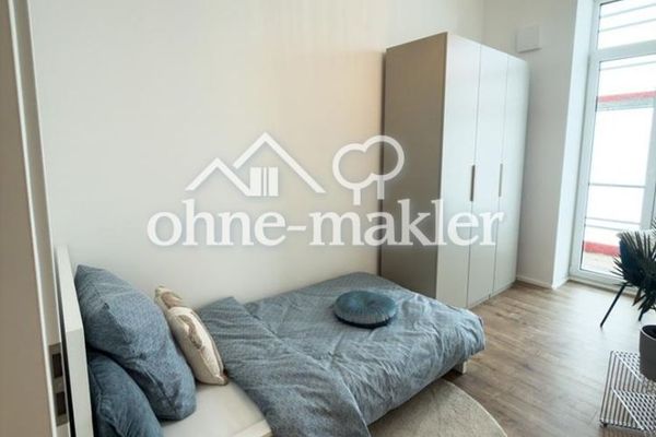 NEW 4-person shared apartment | TOP room in a shared apartment in Nuremberg | High-quality furnishings with balcony