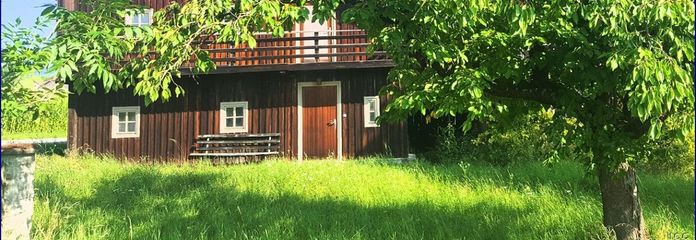 Das Haus mit zauberhaftem Obst- und Baumbestand