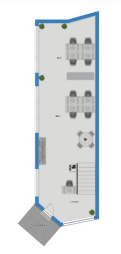 Sichtbarkeit trifft Frequenz – Grundriss EG