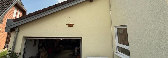 Garage Einfahrt