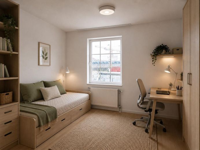 5,0 % Bruttomietrendite in Darmstadt-Mitte: Vermietetes Apartment inkl. Stellplatz – Provisionsfrei! – Foto 3