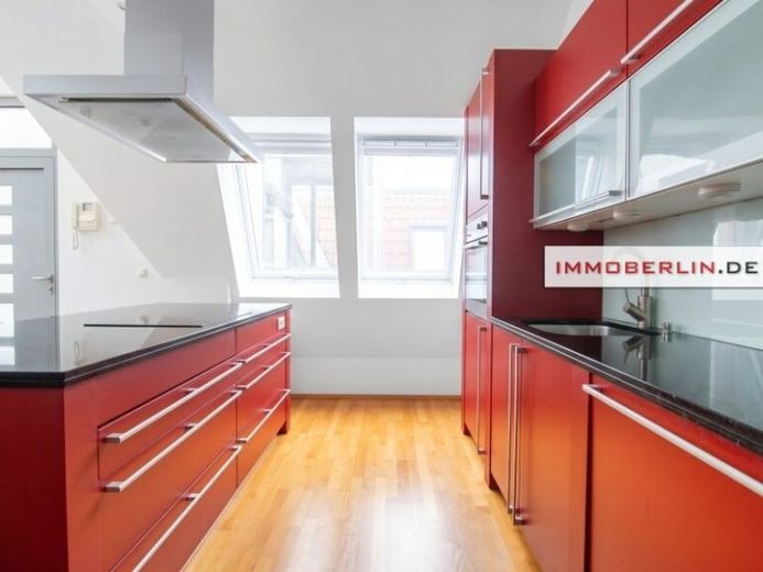 IMMOBERLIN.DE - Top-Ambiente in ruhiger Citylage! Imposante Atelier-/Galeriewohnung mit Terrassen – Foto 1