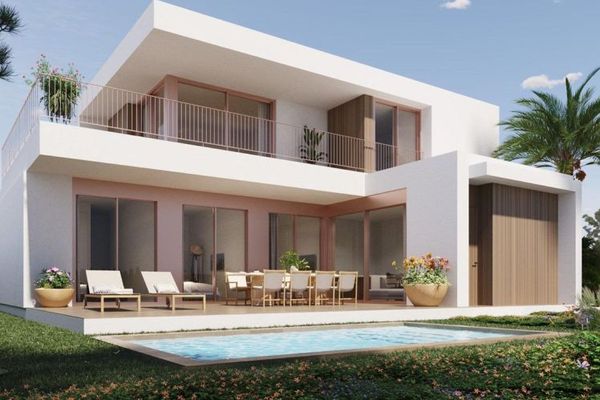 Exklusive Villen mit 4 Schlafzimmern, 3 Bädern, Dachterrasse und Privatpool in einer sehr schönen Golfanlage