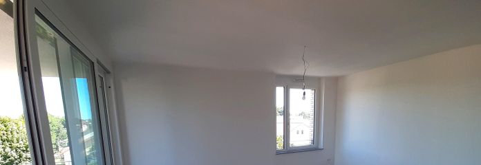 Wohn-/Esszimmer, offene Küche