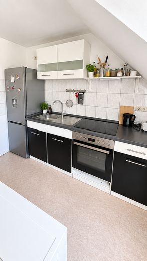 Wohnen im Herzen des Frankenberger Viertels – helle 3-Zimmer-Wohnung mit Aufzug – Küche