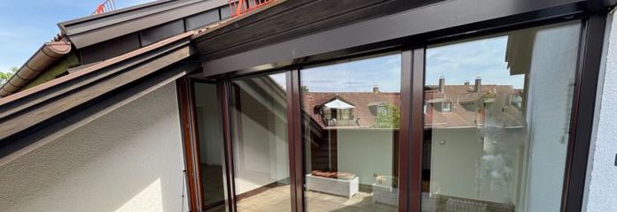 Bezugsfrei: Dachgeschosswohnung mit 2 herrlichen Dachterrassen in Taufkirchen