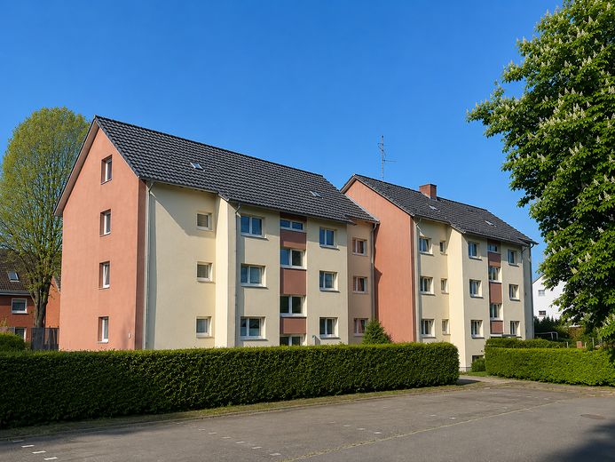 Blick vom privaten Parkplatz