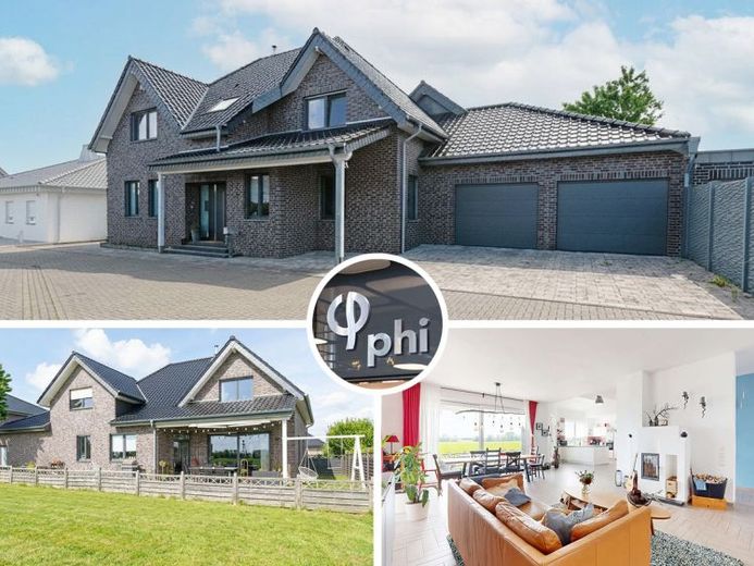 PHI AACHEN - Großzügiges Familiendomizil mit Kamin und Doppelgarage in Aldenhoven-Niedermerz! – Foto 1
