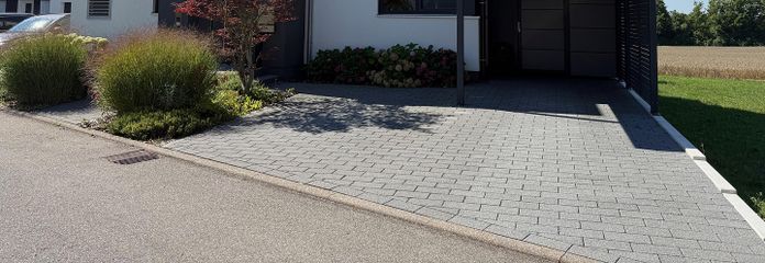 Nordansicht Carport