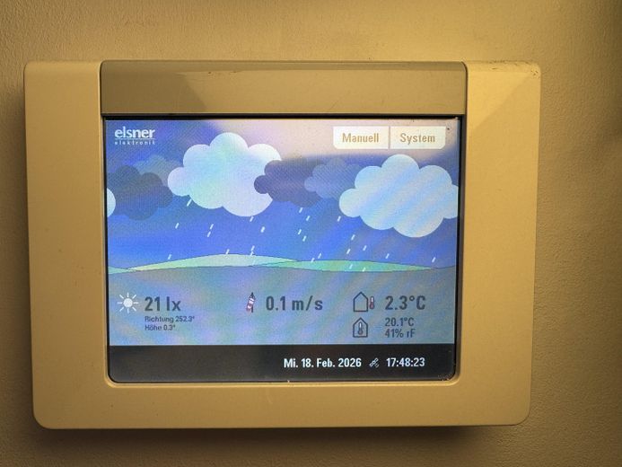 Steuerung Wintergarten