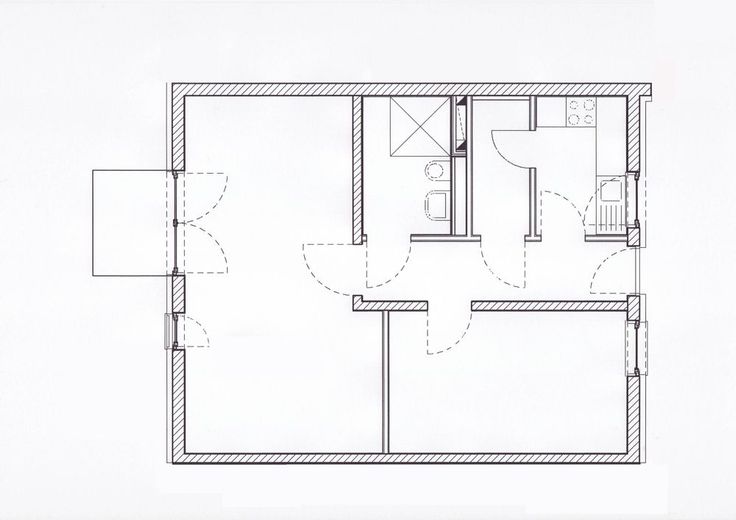 Helle 2-Zimmer-Etagenwohnung mit Balkon in Ennepetal – Grundris WE 20