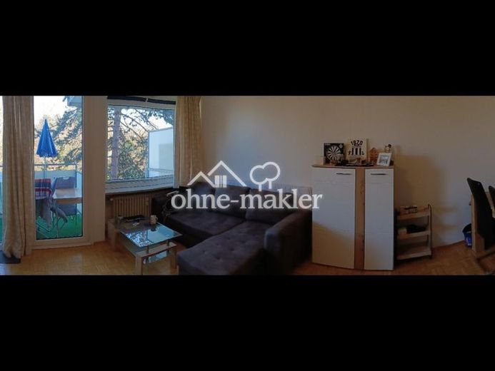 Sin comisión de agencia, apartamento de 1 habitación, U4 Arabellapark – Foto 1