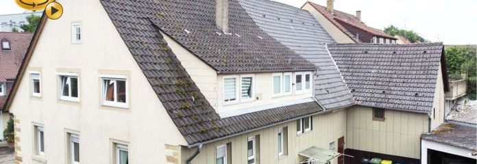 Knittlingen Ort : 167 m² Wohnfläche : großer Hof gepflastert : Scheune : ein Anwesen mit Potenzial