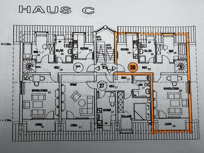 Maisonette-Dachgeschoss-Wohnung in Denzlingen – Foto 1