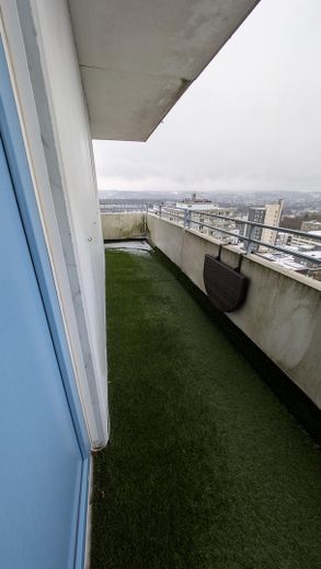 Lichtdurchflutete große Eigentumswohnung Wuppertal Elberfeld/Uellendahl mit Traum-Ausblick – Balkon Westseite