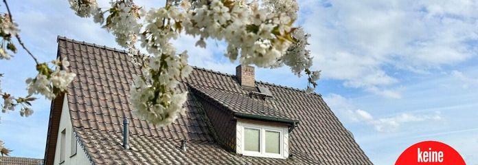 Hausansicht vom Grundstück