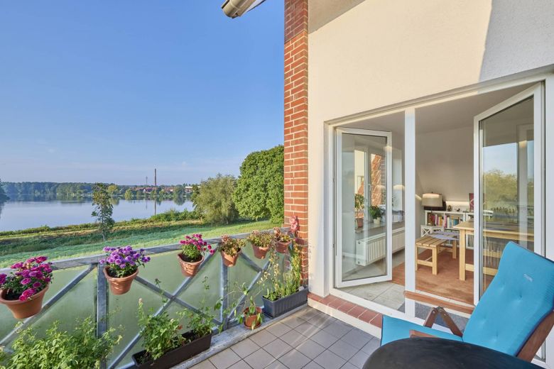 Balkon mit Aussicht