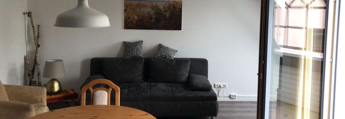 Schlafcouch im Wohnzimmer