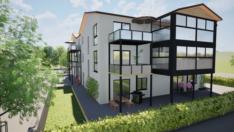 Nachhaltiges Neubau-Appartement – attraktives Wohnen oder Investment *5% Degressive AfA* – Außenansicht