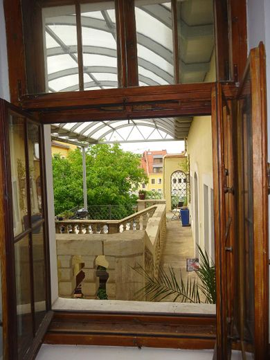 Ausblick zur Terrasse