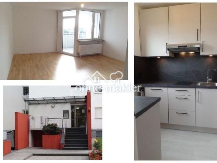 Ohne Makler: 1 ZW in Frankf.-Sachsenh., Balkon, umfänglich renoviert, neue EBK, sofort beziehbar. – Foto 1