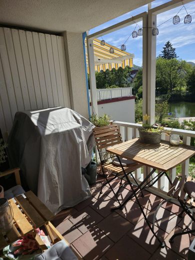 Maisonette di 4,5 locali senza provvigione presso il Klostersee di Pfullingen – Balkon Untergeschoss
