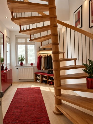 Insel-Wohnung mit Seeblick – Diele