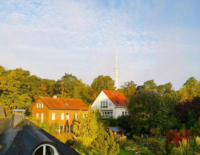 Wannsee: Helle 6-Zimmer-Maisonette mit großzügigem Garten – Blick in den Norden