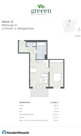 Grundriss 1C-02-04