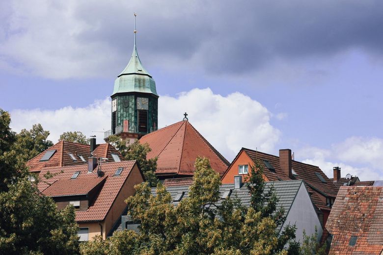 Aussicht von der Dachterrasse