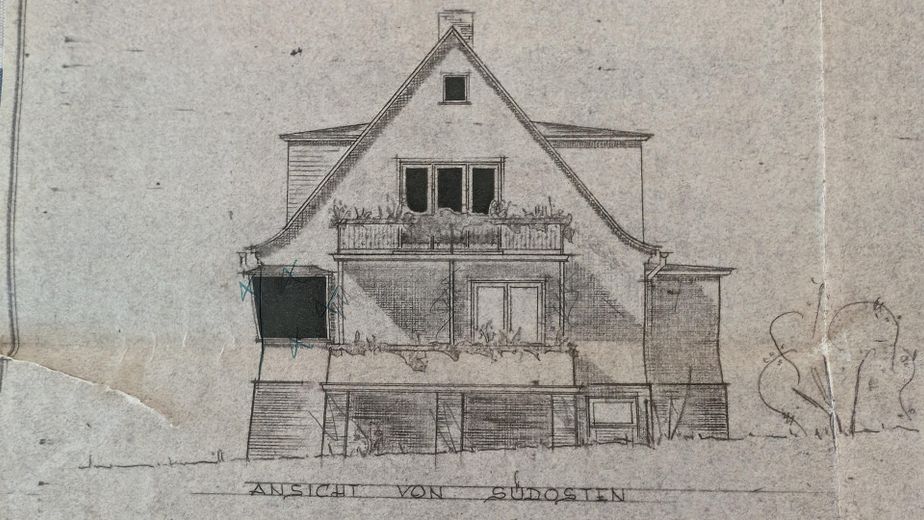 vrijstaand huis op een toplocatie in Bad Münder – Ansicht vom Garten SO