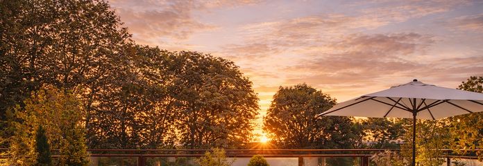 Traum- Dachterrasse am Abend