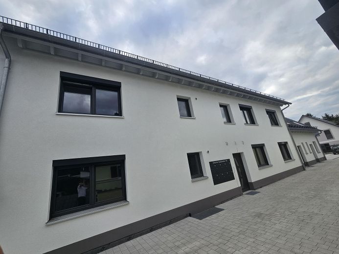 Première occupation, immeuble de 8 logements à Nürnberg-Eibach – Aussenansicht