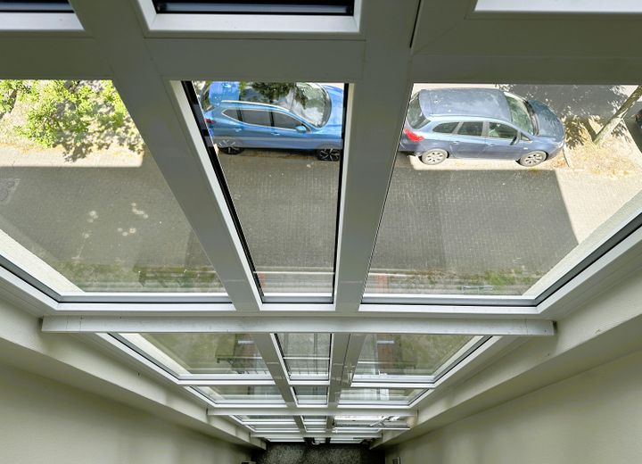Neue Fensterfront (innen)