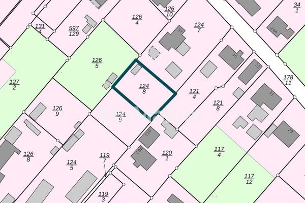 Teilerschlossenes Baugrundstück in ruhiger zweiter Reihe – zentrumsnah in Hemmoor