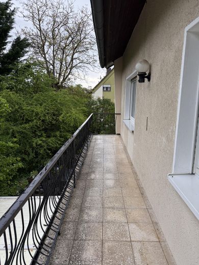 Schöne helle 97m2 große Maisonette Wohnung in Wiesloch-Baiertal – Balkon 